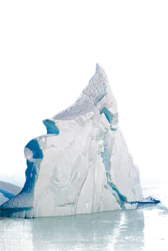 冰山雪山雪景冰川PNG素材