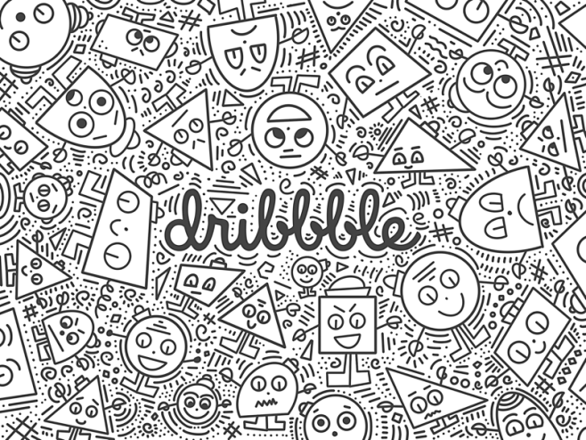 Doodle Dribbble先生pro...