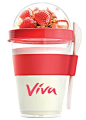 Fill the container with your favorite Yogurt! Put your topping in the lid! & take it to go!      Spill proof !     Re-usable     Hard acrylic body     Keeps your topping crisp and delicious     Eco friendly! www.intandempromotions.com