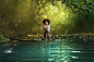 Child, Fishing, Girl, Hat, Little Girl, Photography wallpaper preview