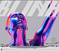BLINK Y2126 : Humanoids in the future of gradients. Project consists of minimalistic gradient colored portraits. 