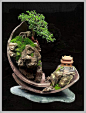 Wonderful Bonsai landscape creation from Naboria Bonsai: 