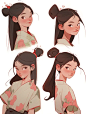 绘本风人物| Niji journey