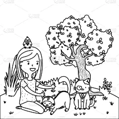 儿童,童年,幸福,动画片,可爱的,肖像,白色人种,休闲,爱,相伴