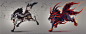 Wolf Variants by ~Gorrem on deviantART
