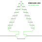 手工立体圣诞树的折法 DIY圣诞树的制作方法图解-www.uzones.com