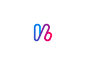 K x Victory emoji emoji hand money managing teens app bank gradient monogram k