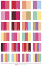 Color Schemes | Sweet color schemes, color combinations, color palettes for print ...: 