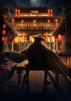 《龙门客栈》概念海报_大力出品_68Design