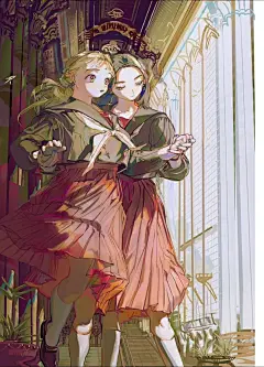美疯啦第四张故事感满满/插画师Taro-K - 小红书