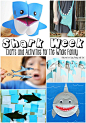 Shark Crafts and Activities for Kids - Are you ready for Shark Week?