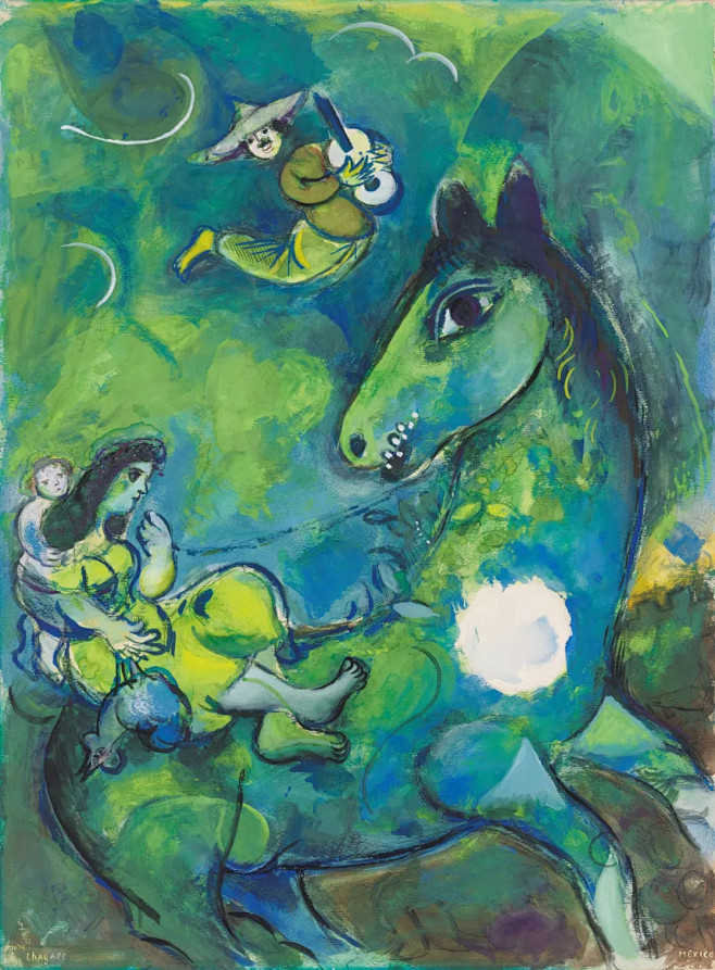 夏加尔Marc chagall