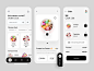 Food Mobile App-UI/UX Design by Tazrin on Dribbble