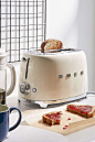 Slide View: 1: SMEG Two Slice Toaster