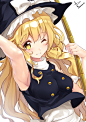 Tags: Anime, Yatsu (Sasuraino), Touhou, Kirisame Marisa, Armpit