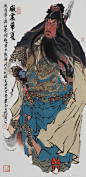 “义存汉室三分鼎 · 志在春秋一部书”@画家周一新 先生关公画作欣赏。 ​​​​