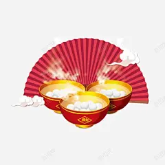 元宵汤圆手绘海报 设计图片 免费下载 页面网页 平面电商 创意素材