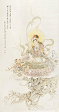 武卫萍观音画作图片20幅