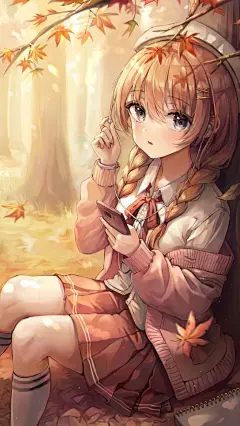 StarLime   二次元少女   动漫壁纸
秋   枫叶