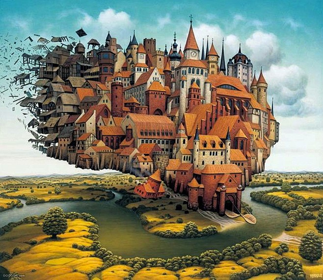 极限想象力多维度透视画家-Jacek Y...