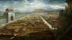 大白白的采集采集到古风俯视图