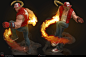 Terry Bogard - King of Fighters , Baj Singh : Game ready fan art.