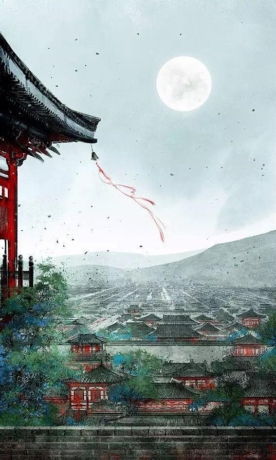 大神级的古风插画，疯狂打call！-资讯...