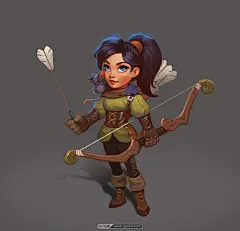 游戏原画插画设计师_janunolt_CG绘画作品打包下载64_CG窝