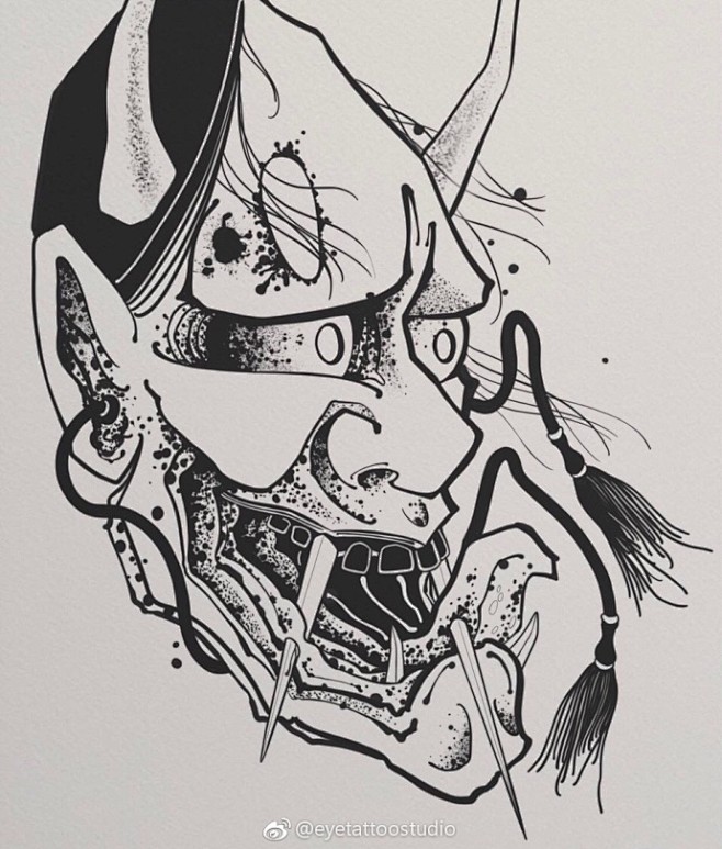 新传统黑白纹身手稿纹身手稿素材参考eyetattoo纹身壁纸控手绘纹身