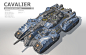 A tank, a truck and a SPA