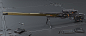 12.7x99mm Anti material sniper rifle