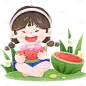 人物元素可爱贴纸