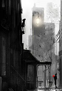 【阳台上的故事   ·   Pascal Campion ​​​​】#插画狂想# #插画灵感# ​​​​