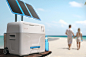 An ice-free cooler that runs on a solar power panel! | Yanko Design