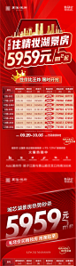 地产特价房海报