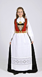 挪威传统服装Bunad