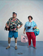 超级写实主义：美国  杜安·汉森   Duane Hanson, Tourists II