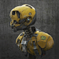 Worker Bot_Zbrush Summit demo, Peter Konig : Robot concept I demo'd at the Zbrush Summit this weekend. Rough model then photoshop paint pass...