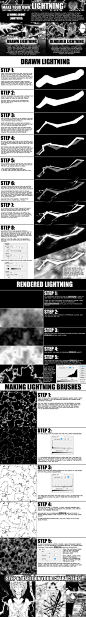 TOW-2: Lightning Tutorial by verticalfish.deviantart.com on @deviantART: 