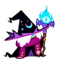 Wizard Cookie Azure Flame Staff