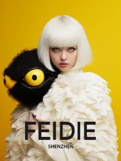 AI时尚摄影-fendi新季广告大片？ - 小红书