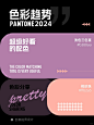 被问爆了的2024全部流行色的配色合集