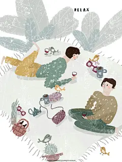 新标签—视觉中国签约插画师，敲开森～企鹅妈妈商业插画课    
感谢@企鹅妈妈Alice ，日常表白老师～超级感谢老师～
感谢@BiGyellowBiGWong 的鼓励和帮助～ ​​​​