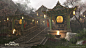 For Honor - Temple Garden, Laurie Durand : My mandate on the season 2 of For Honor was modeling  the green temple and the shrine area in the Temple Garden map. I helped on the level art around the pieces that I worked on, but not on the whole map. I Also