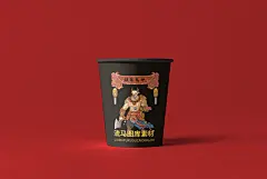 纸杯国潮形象VI样机