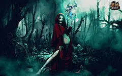 魔域之亡灵公主宽屏壁纸桌面壁纸2