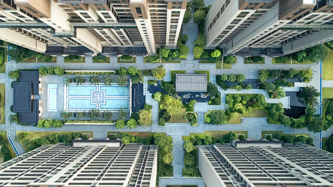 “一轴、三园、六院、三进九井”的传统空间...