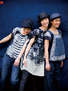 Ever-Smiling時脈采集到日系休闲女生lookbook