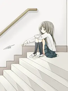 孤单单的小女孩插画设计欣赏[31P] (19).jpg