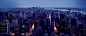 Advertising  architecture campaign city futur gradient ILLUSTRATION  light skyline vector